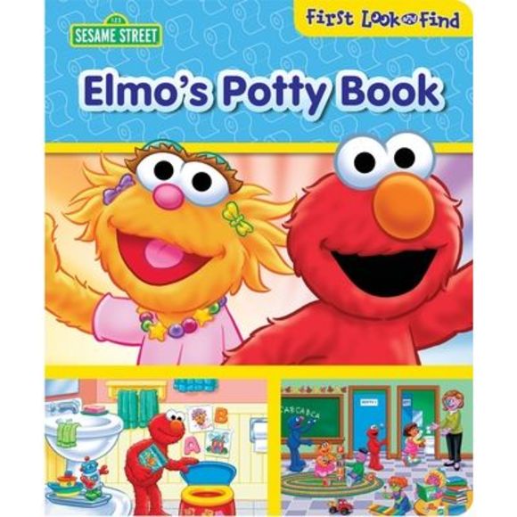 Sesame Street: Elmo's Potty Book First Look and Find: First Look and Find -- Pi - Picture 1 of 1